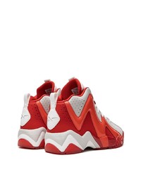 rote hohe Sneakers aus Leder von Reebok