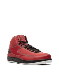 rote hohe Sneakers von Jordan