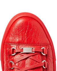 rote hohe Sneakers von Balenciaga