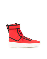 rote hohe Sneakers von Fear Of God