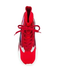 rote hohe Sneakers von Valentino