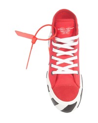 rote hohe Sneakers von Off-White