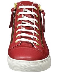 rote hohe Sneakers von Hugo