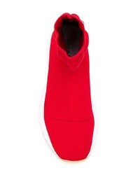 rote hohe Sneakers von Acne Studios