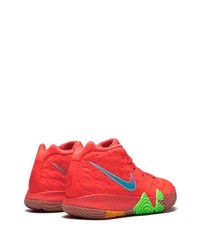 rote hohe Sneakers von Nike