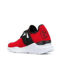 rote hohe Sneakers von MSGM