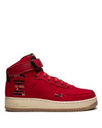 rote hohe Sneakers von Nike