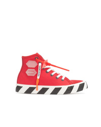 rote hohe Sneakers von Off-White