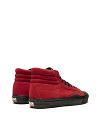 rote hohe Sneakers von Vans