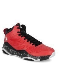 rote hohe Sneakers von Shaq