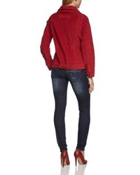 rote Jacke von Eddie Bauer