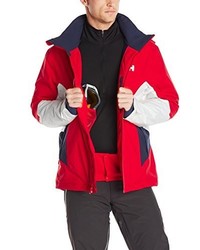 rote Jacke von Helly Hansen