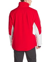 rote Jacke von Helly Hansen