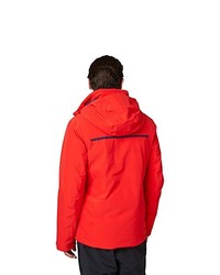 rote Jacke von Helly Hansen