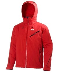 rote Jacke von Helly Hansen