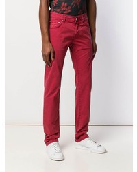 rote Jeans von Jacob Cohen