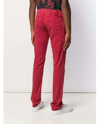 rote Jeans von Jacob Cohen