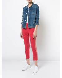 rote Jeans von Mother