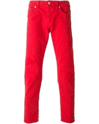 rote Jeans von Dondup