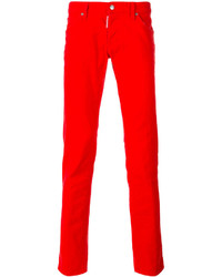 rote Jeans von DSQUARED2