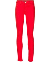 rote Jeans von J Brand