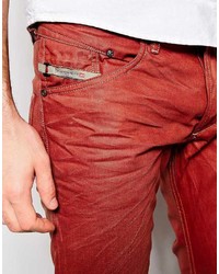 rote Jeans von Diesel