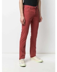 rote Jeans von Jacob Cohen