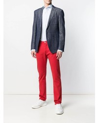 rote Jeans von Jacob Cohen