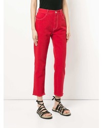 rote Jeans von Vale