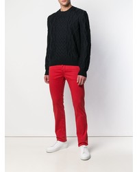 rote Jeans von Jacob Cohen