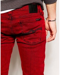 rote Jeans von Nudie Jeans