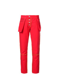 rote Jeans von Unravel Project