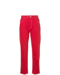 rote Jeans von Vale