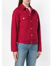 rote Jeansjacke von Tommy Jeans