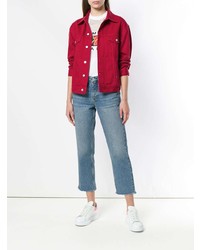 rote Jeansjacke von Tommy Jeans