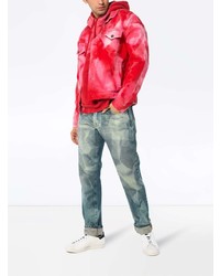 rote Jeansjacke von 424