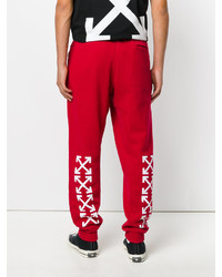 rote Jogginghose von Off-White