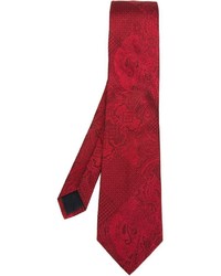 rote Krawatte mit Paisley-Muster von Etro