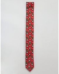 rote Krawatte von Asos
