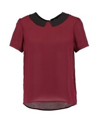 rote Kurzarmbluse von mint&berry