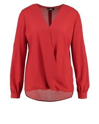 rote Langarmbluse von Wallis