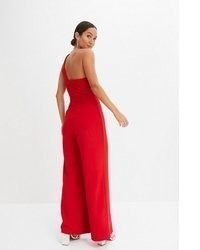 rote Latzhose von bonprix