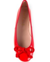 rote Leder Ballerinas von Pretty Ballerinas