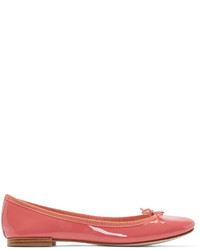 rote Leder Ballerinas von Repetto