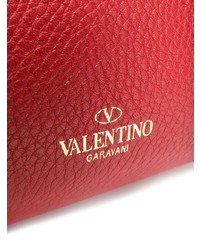 rote Leder Bauchtasche von Valentino