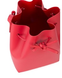 rote Leder Beuteltasche von Mansur Gavriel