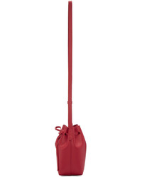 rote Leder Beuteltasche von Mansur Gavriel