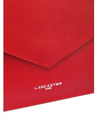 rote Leder Clutch von Lancaster