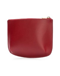 rote Leder Clutch von A.P.C.