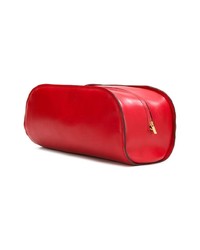 rote Leder Clutch von Marni